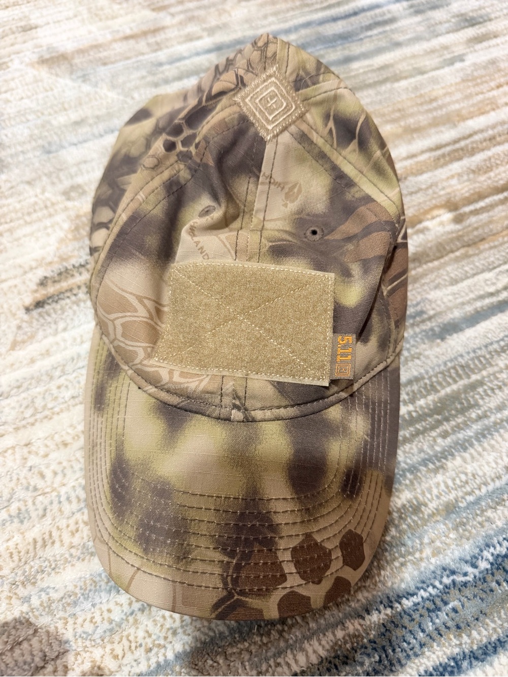 5.11 Tactical Multicam Camo Patch Cap in Brown and Tan